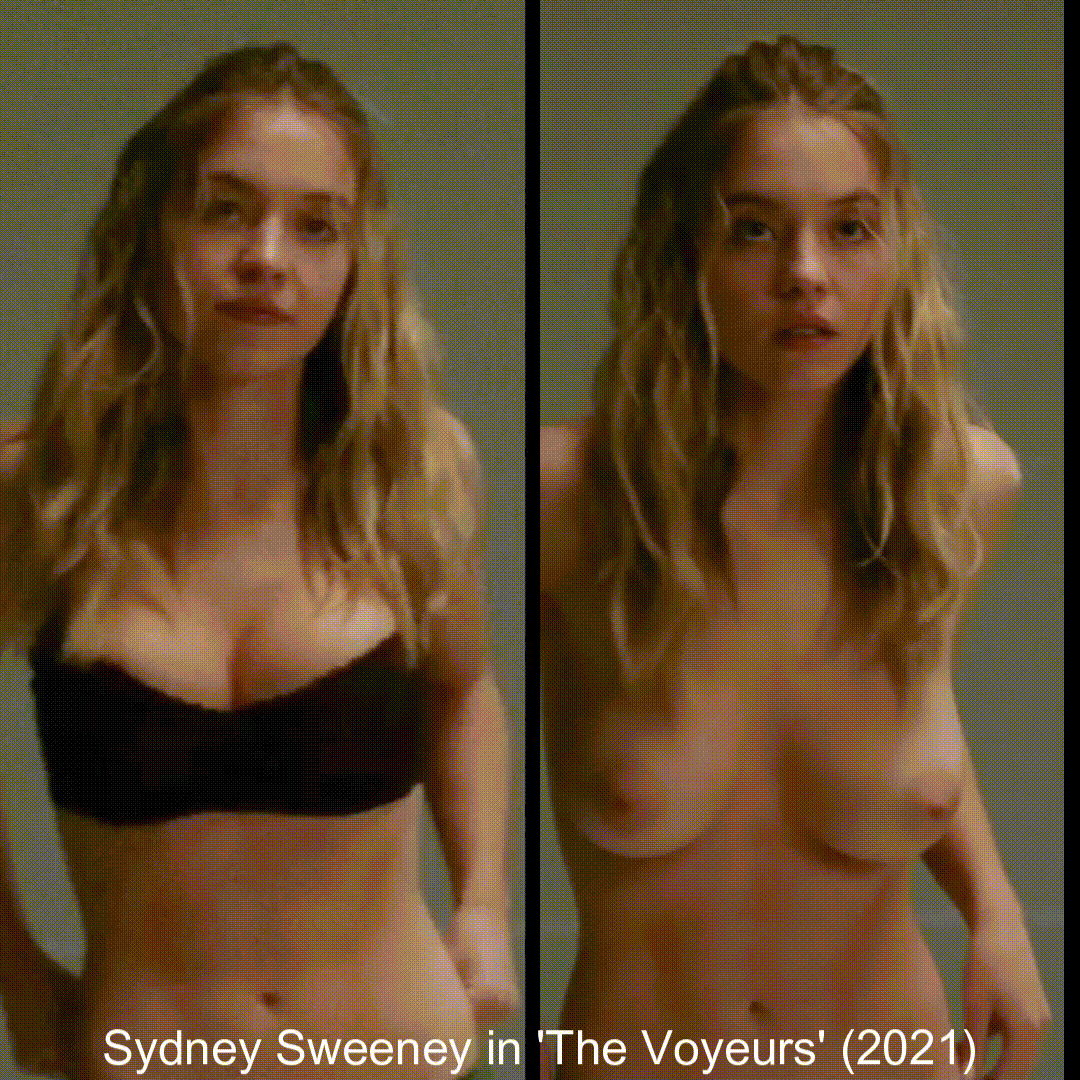 Sydney Sweeney The Voyeurs Dressed Undressed.gif