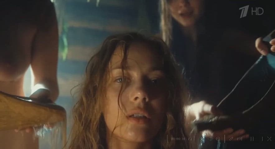 Tatiana Babchenkova in history TV series Volnaya Gramota.jpg