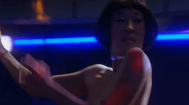 Sandra Oh Dancing at the Blue Iguana 2000.gif