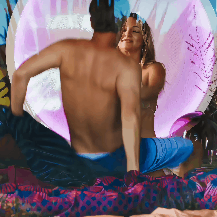 Madelyn Cline Glass Onion.gif