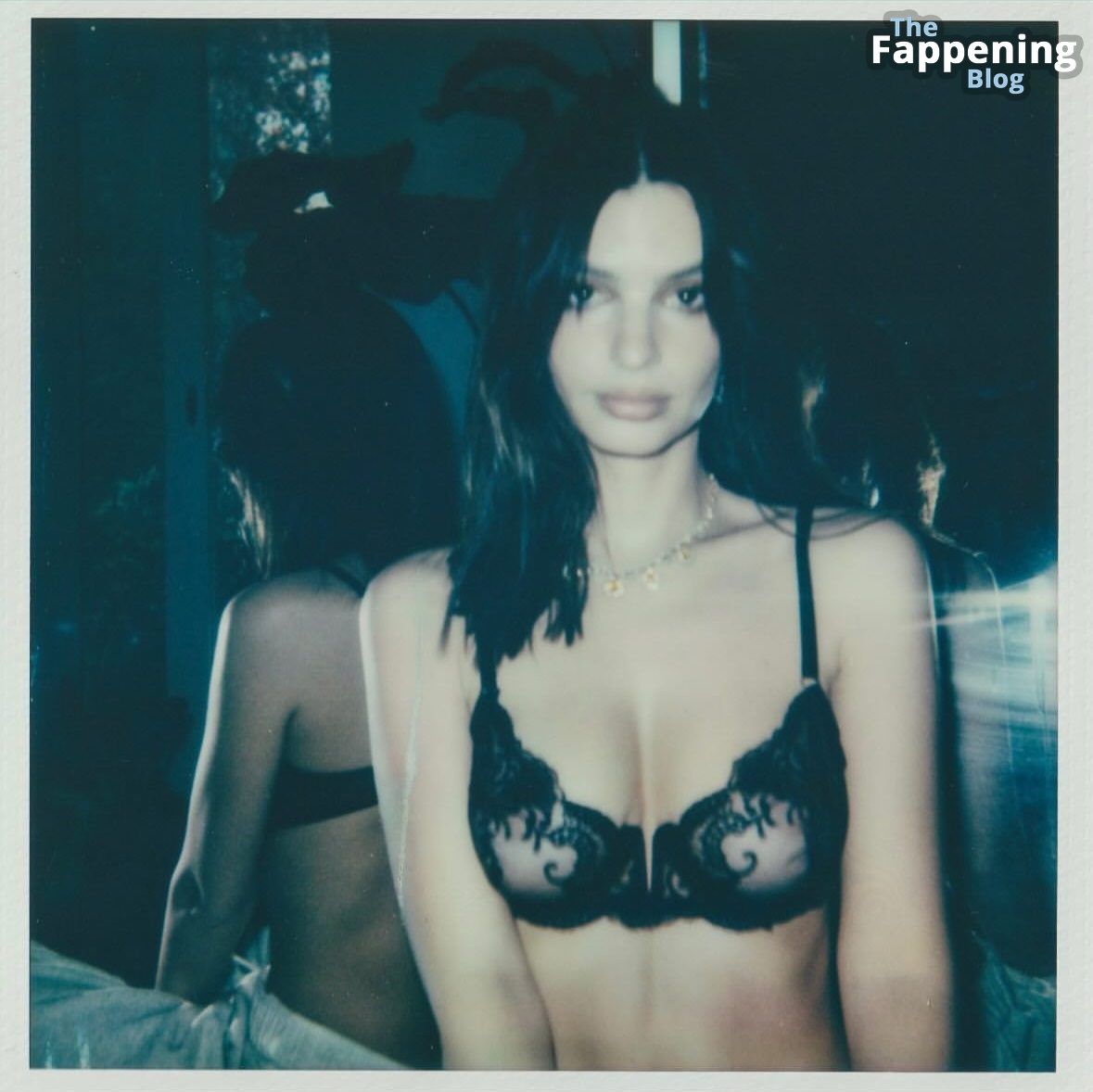 Emily Ratajkowski Displays Her Nipples as She Poses in a.jpg