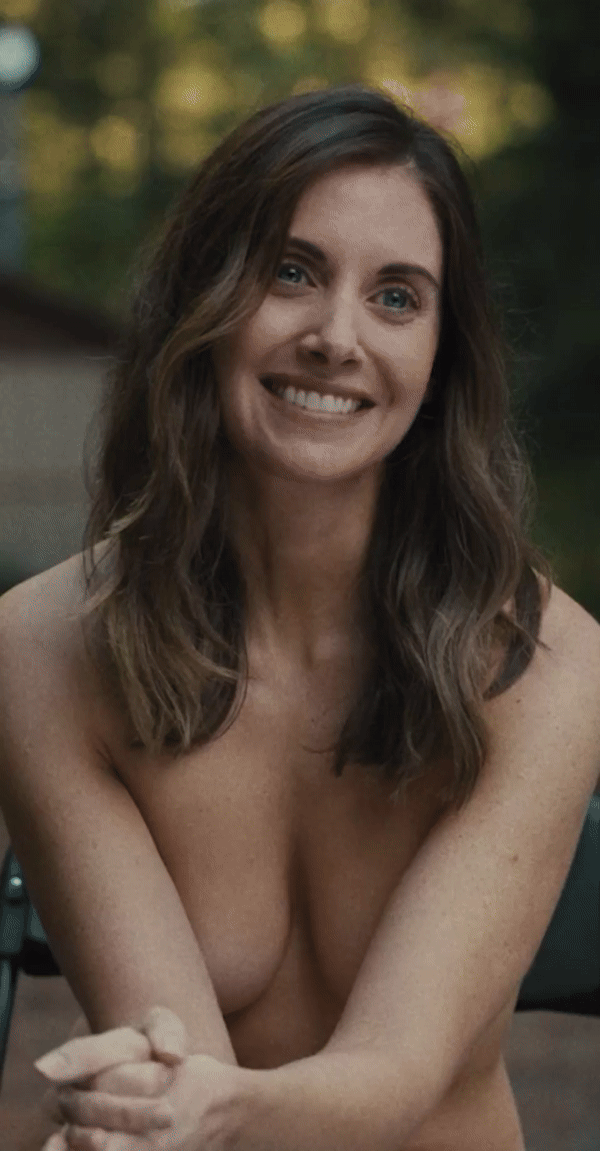 Alison Brie in Somebody I Used to Know 2023.gif