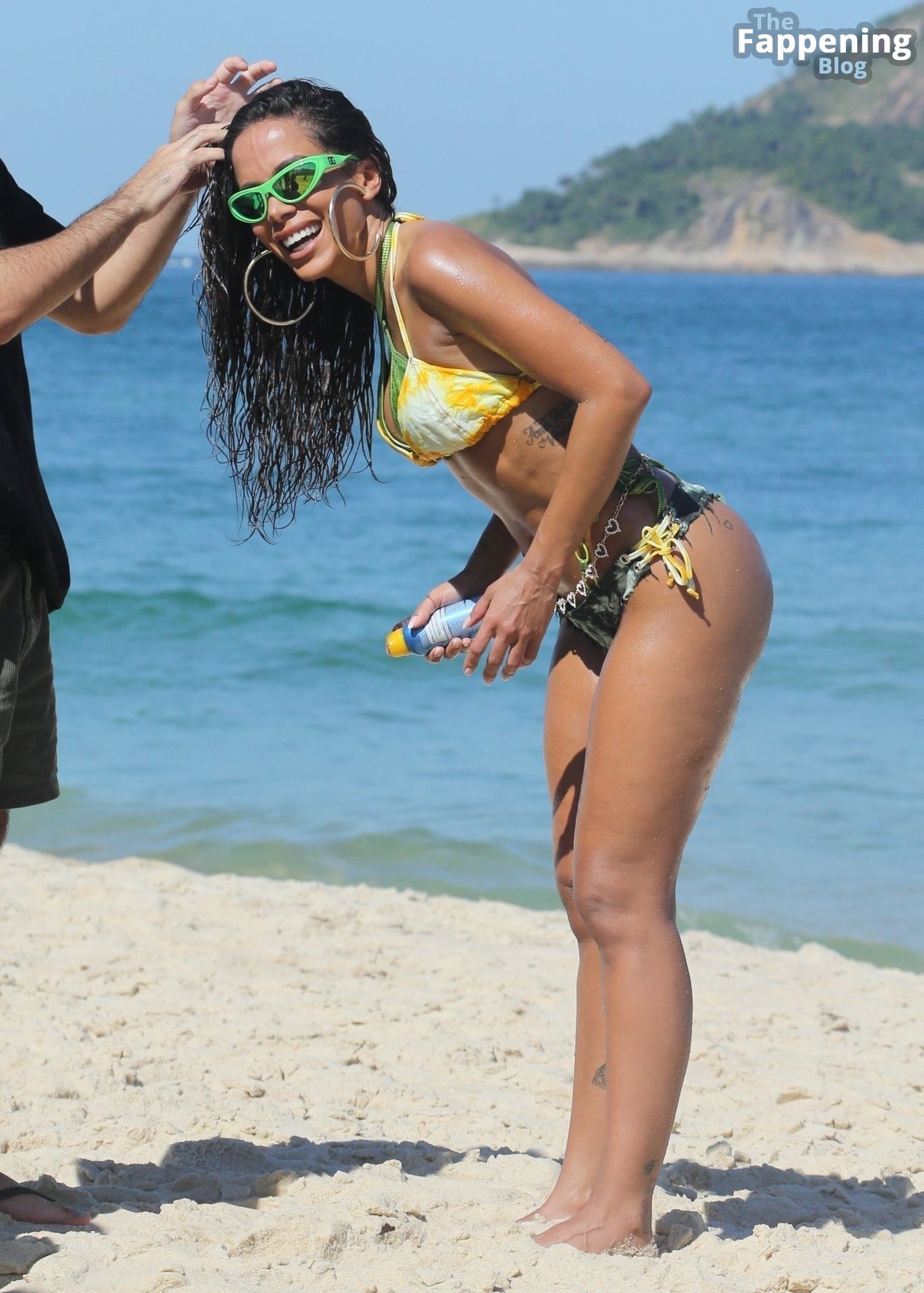 Anitta Dazzles in a Bikini Shoot at Grumari Beach 105.jpg