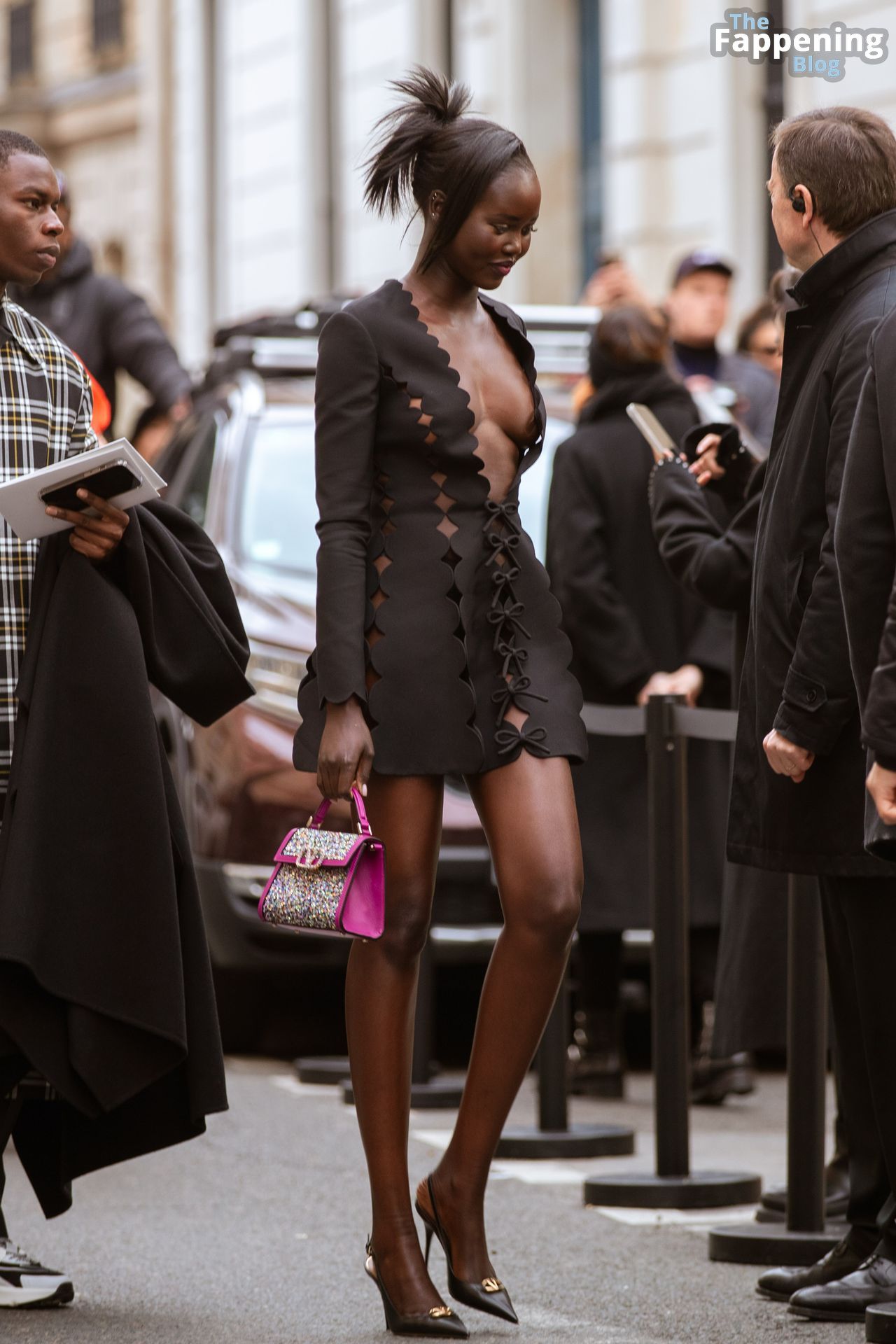 Adut Akech Flashes Her Nude Tit in Paris 1 Photo.jpg