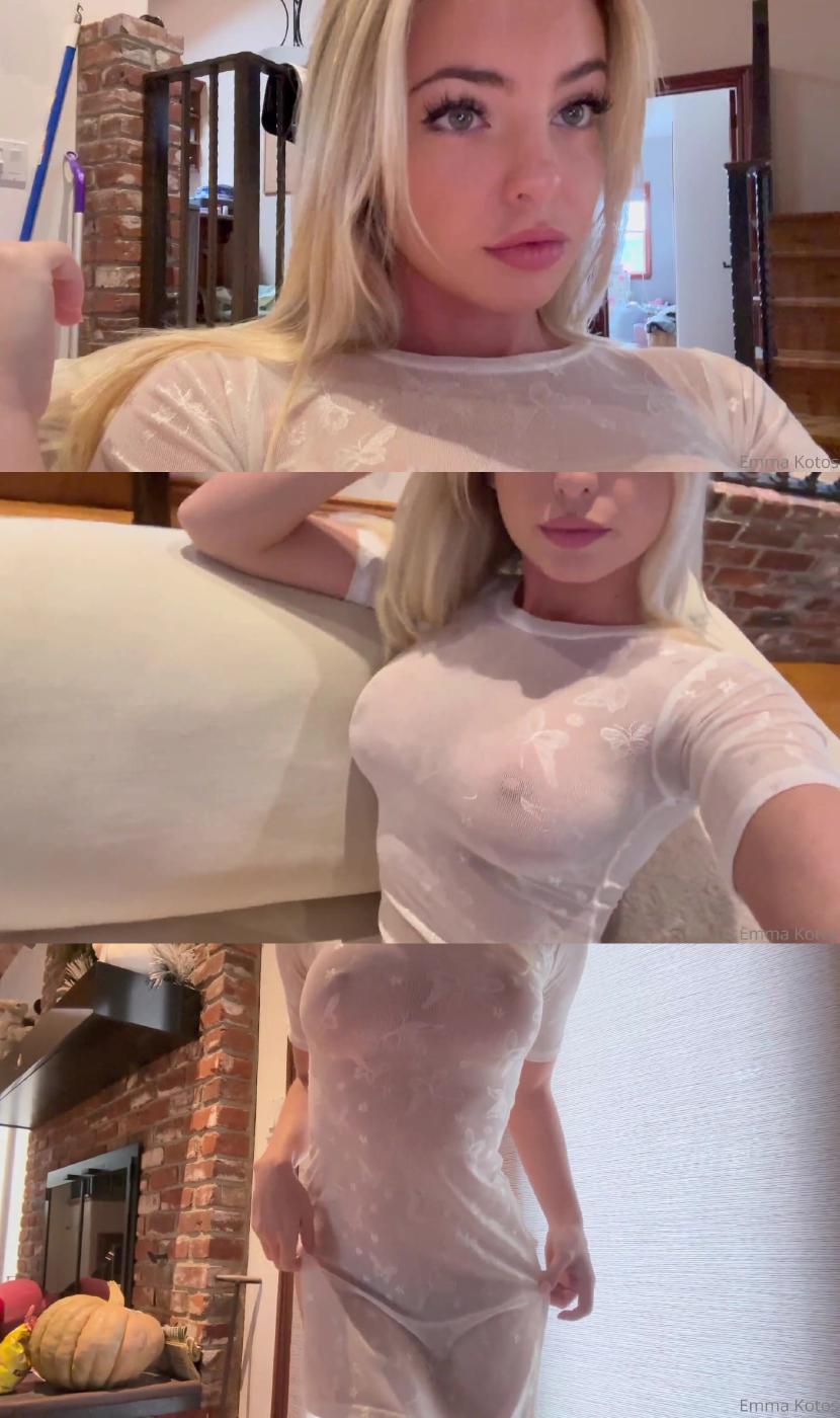 Emma Kotos Nude See Through Dress OnlyFans Video Leaked – Influencers.jpg