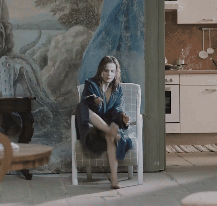 Sylvia Hoeks in The Best Offer 2013.gif