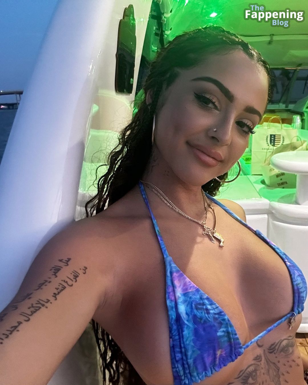 Malu Trevejo Displays Her Sexy Boobs in a Bikini 8.jpg