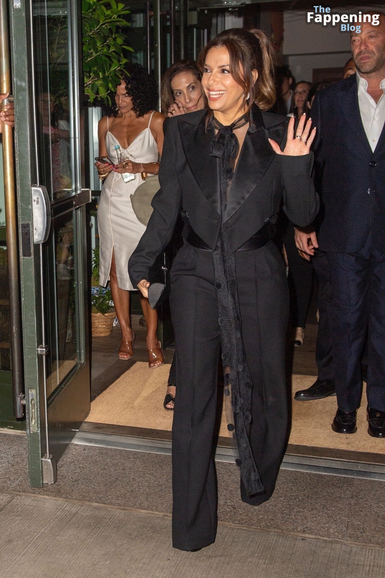 Eva Longoria Goes Braless in NYC 18 Photos.jpg