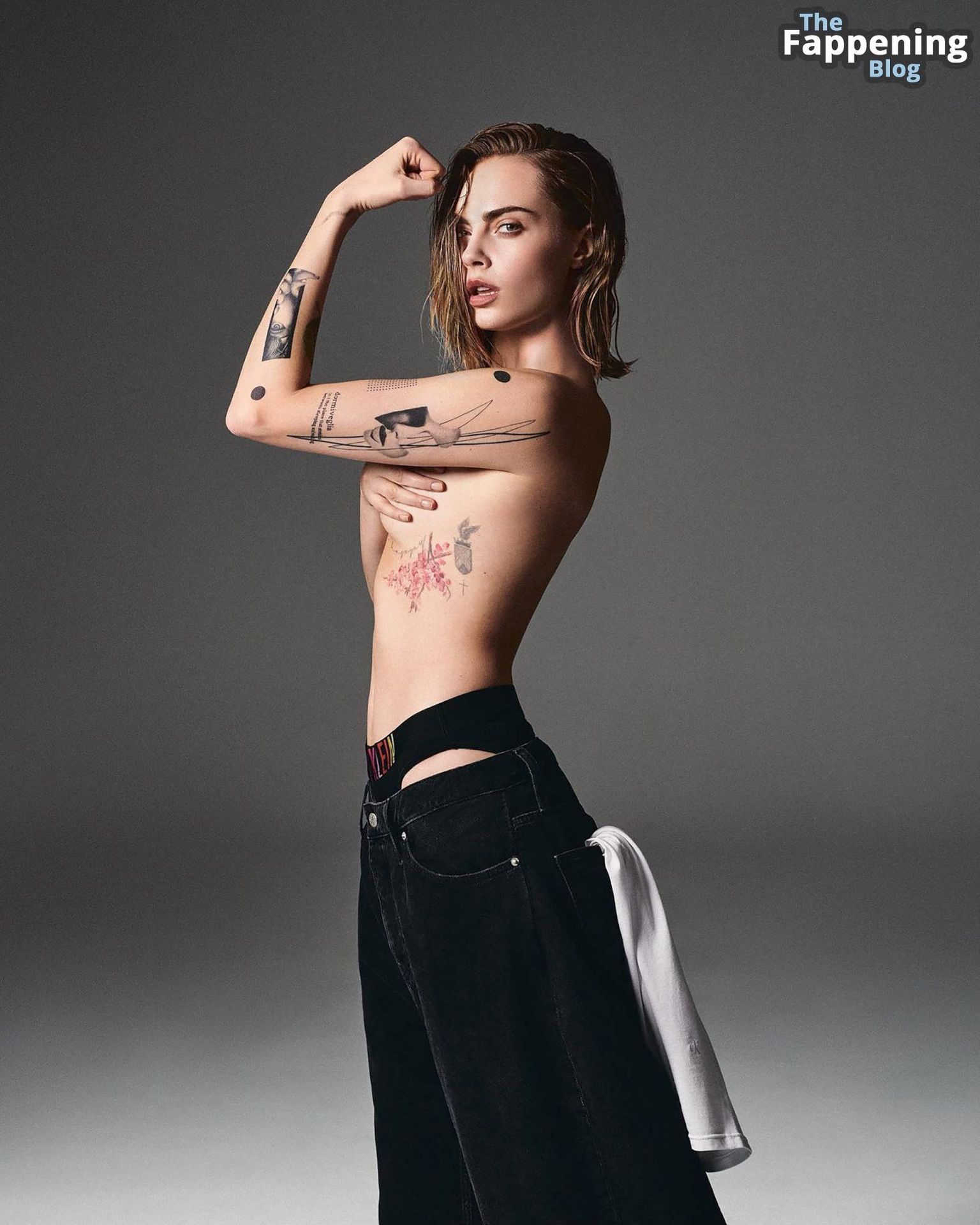 Cara Delevingne Displays Her Goods For Calvin Klein 9 Photos.jpg