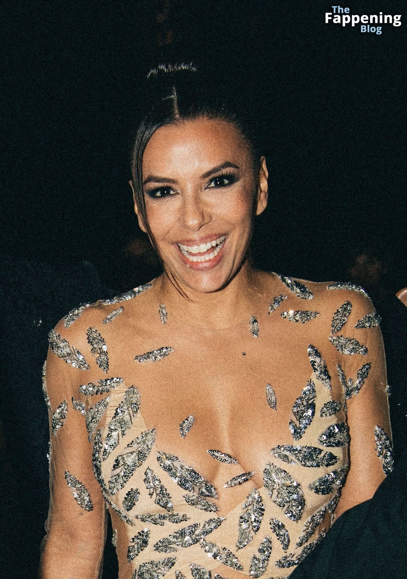 Eva Longoria is Ready to Party Wearing a See Through Dress.jpeg