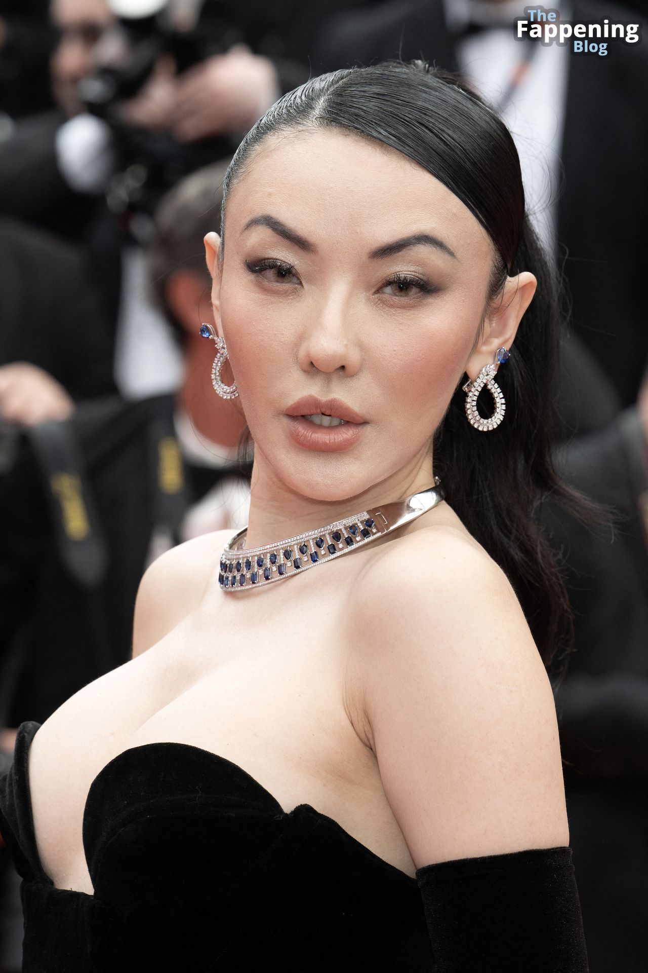 Jessica Wang Displays Her Sexy Tits at the 77th Annual.jpg