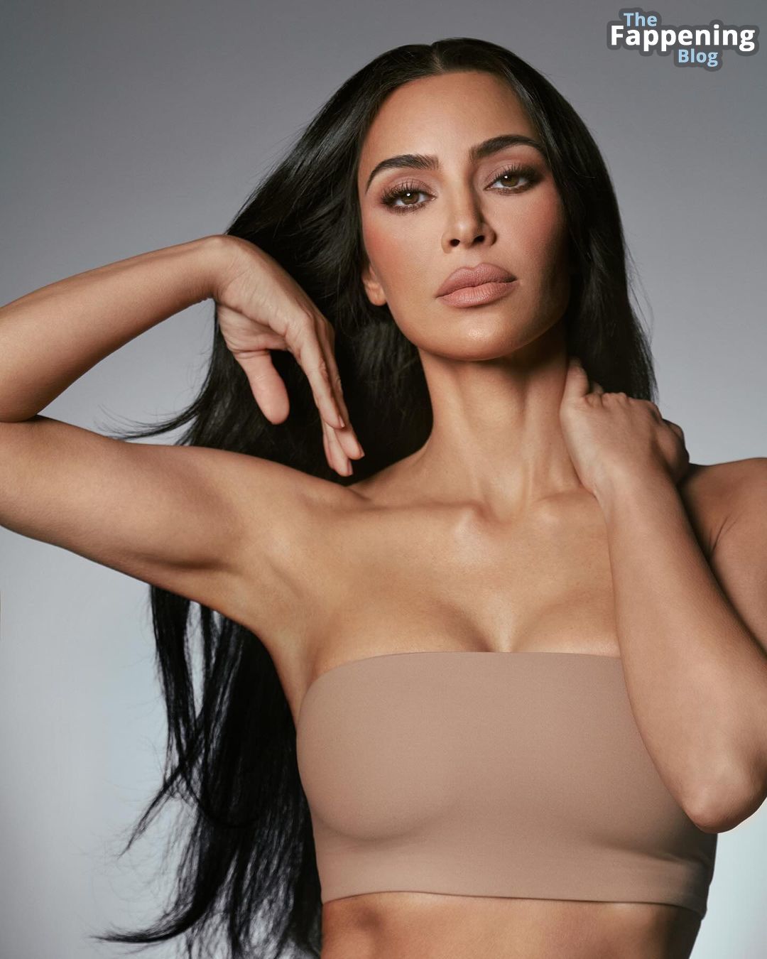 Kim Kardashian Looks Hot in a New SKIMS Promo Shoot.jpg