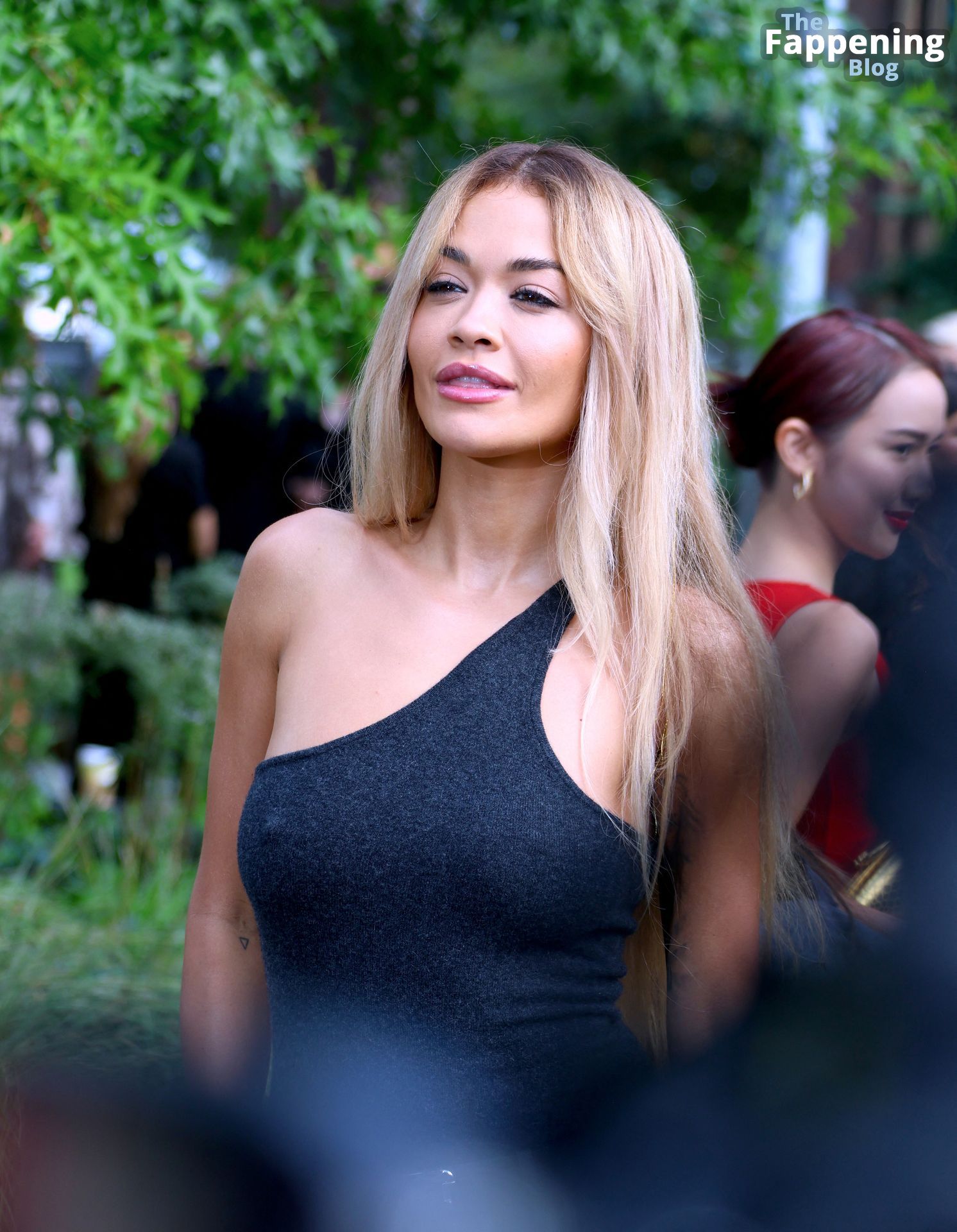 Rita Ora Displays Her Pokies at Michael Kors NYFW Show.jpg