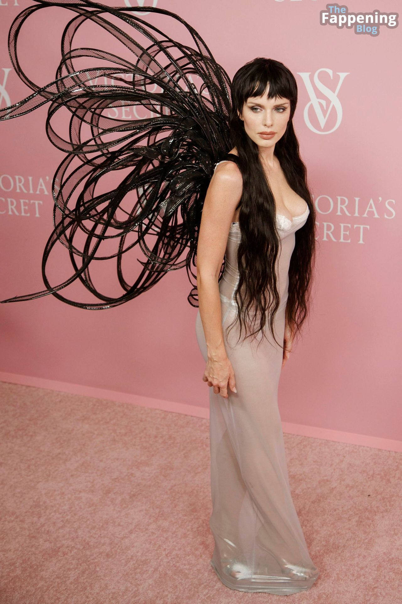 Julia Fox Looks Hot in a See Through Dress at the.jpeg