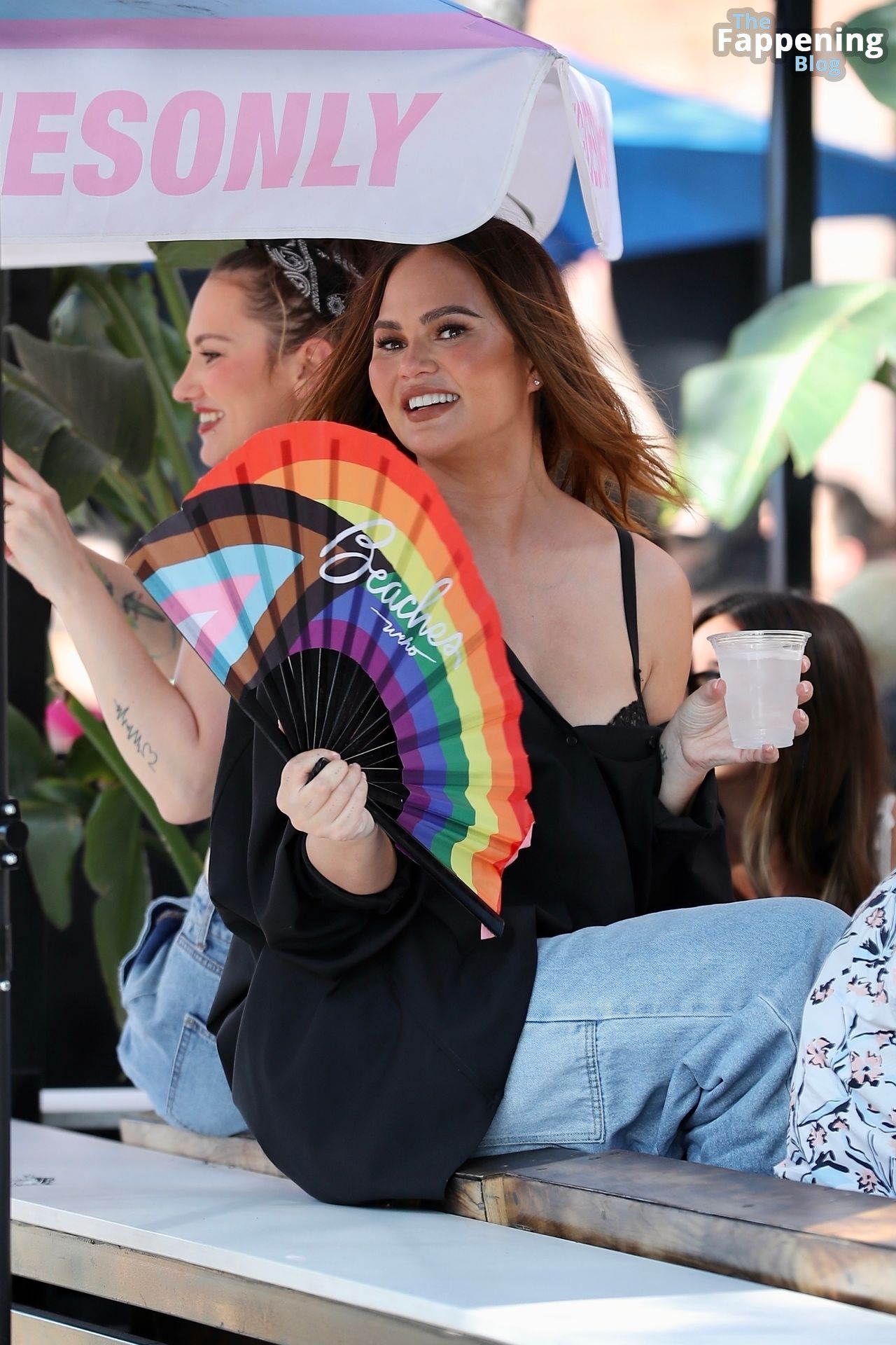 Chrissy Teigen is Spotted Having Fun at the Beach in.jpg