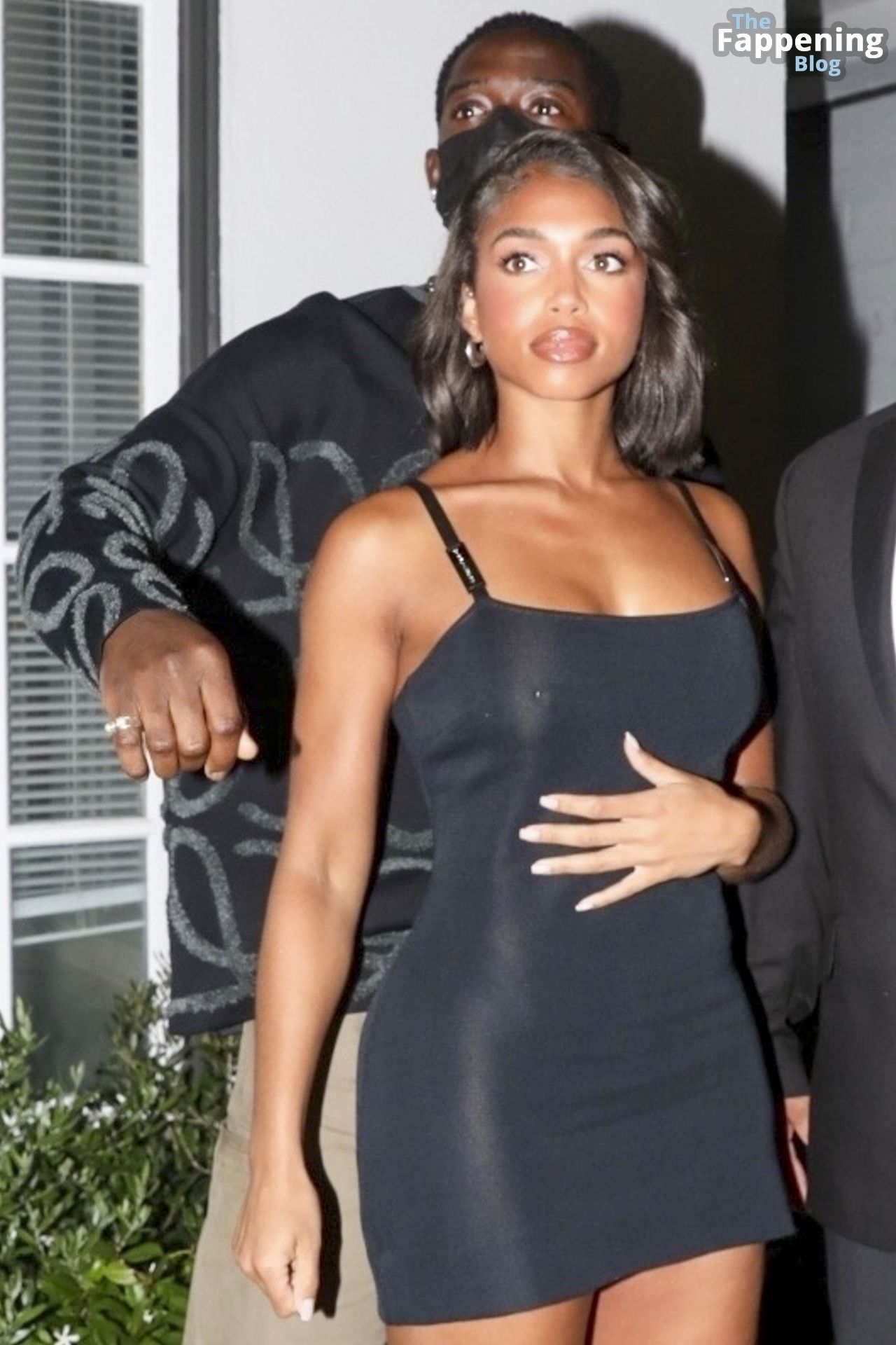 Lori Harvey Damson Idris are Spotted Leaving Drakes After Party.jpg