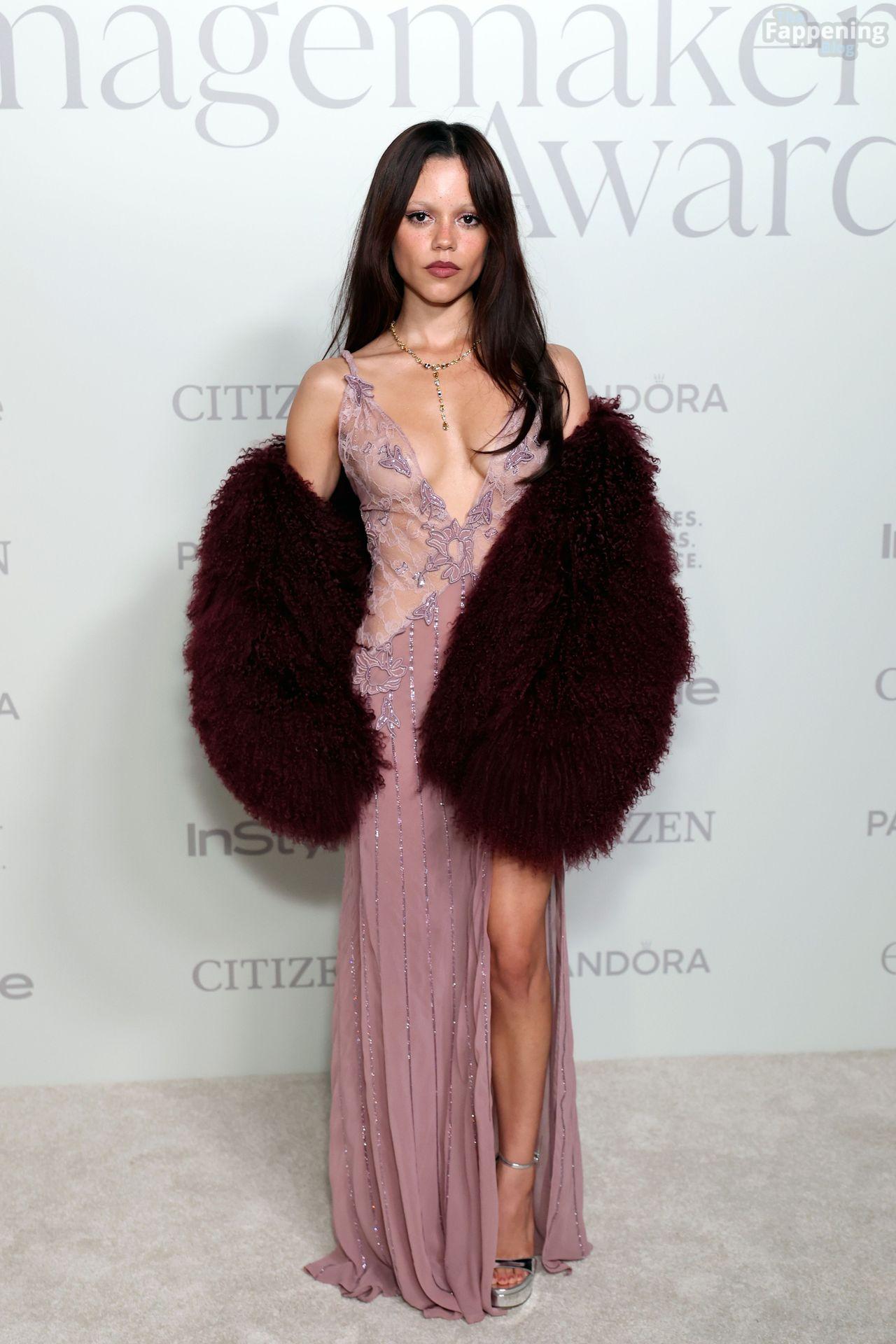 Jenna Ortega Looks Hot in a See Through Dress at the.jpg