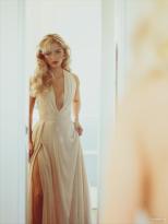 Mckenna Grace Poses in a Plunging Dress for the Hotel.jpg