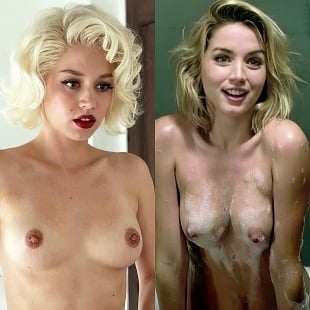 Ana de Armas Nude Boobs Bouncing Compilation