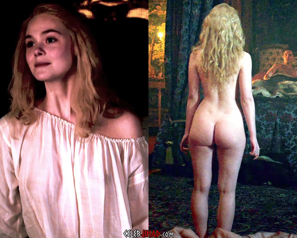 Elle Fanning nude