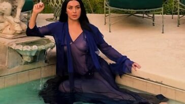 Charli XCX see through moment