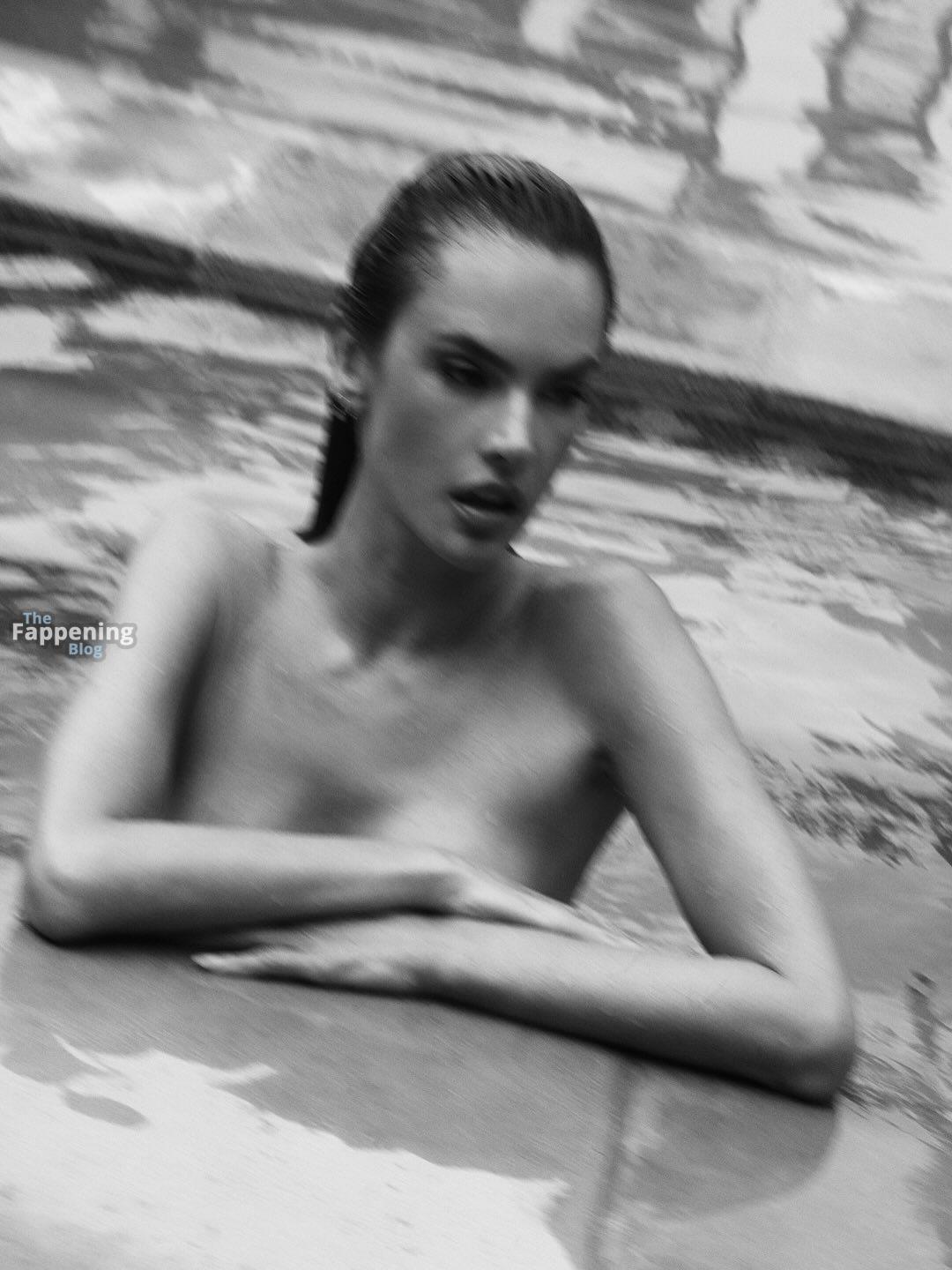 Alessandra Ambrosio Poses Naked in the Pool 7 Photos.jpg