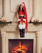 Millie Bobby Brown Looks Stunning in a Santa Outfit 11.jpg