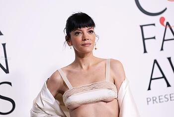 Lily Allen nipples