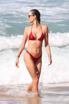 Alessandra Ambrosio Buck Palmer Heat Up the Beach in.jpg