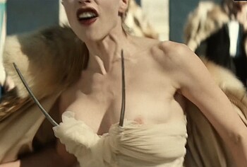 Julia Fox nip slip