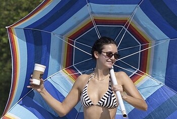 Nina Dobrev bikini pics