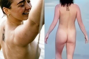 Maisie Williams Nude Skinny Dipping Disaster
