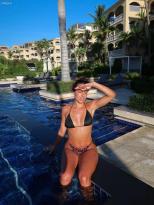 Sommer Ray Poses in a Wet Black Bikini 12 Photos.jpg