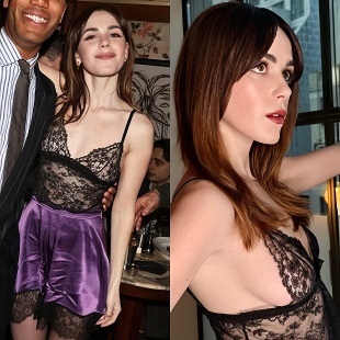 Kiernan Shipka Flashes Her Nipples And Gets Her Breasts Groped