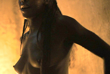 Tenika Davis nude in Spartacus House of Ashur