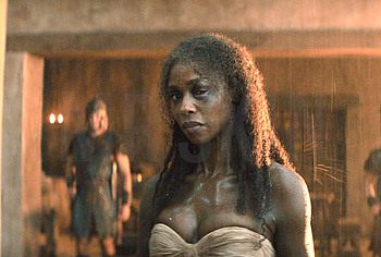 Tenika Davis nude in Spartacus House of Ashur