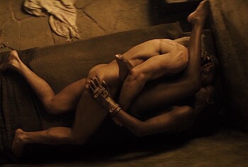Tenika Davis nude in Spartacus House of Ashur