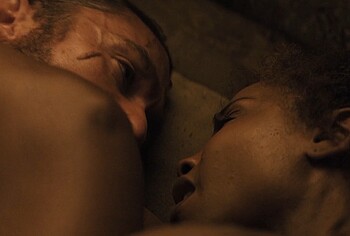 Tenika Davis nude in Spartacus House of Ashur