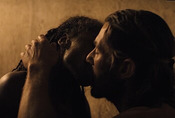 Tenika Davis nude in Spartacus House of Ashur