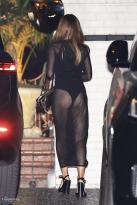 Kaia Gerber Flaunts Her Sexy Butt in a Sheer Black.jpg
