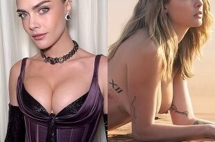 Cara Delevingne’s Nude New Big Titties Flaunting