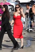 Erin Moriarty Stuns in a Red Hot Dress at Jimmy.jpg