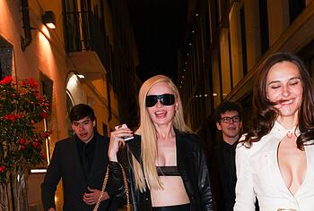 Kim Petras Nip Slip And See Through Public Photos