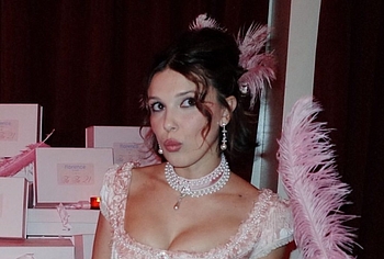 Millie Bobby Brown Looks Hot In Silk Retro Lingerie