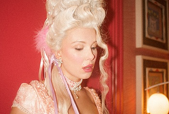 Millie Bobby Brown Looks Hot In Silk Retro Lingerie