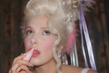 Millie Bobby Brown Looks Hot In Silk Retro Lingerie