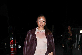 Storm Reid Nip Slip And See Through Pics