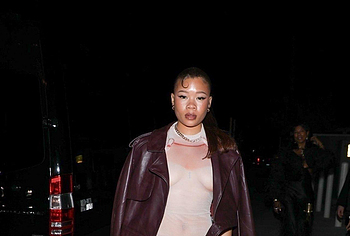 Storm Reid see through