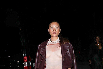 Storm Reid Nip Slip And See Through Pics