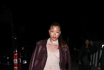 Storm Reid lingerie